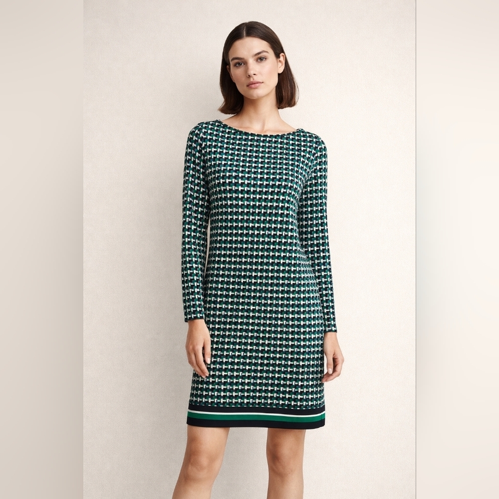 Michael Kors Print Shift Dress Medium M